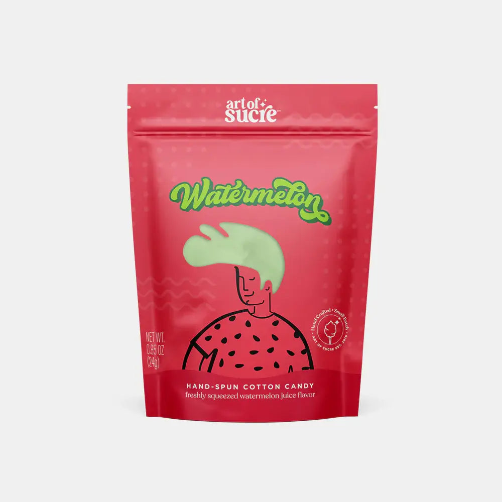 Watermelon Flavored Gourmet Cotton Candy