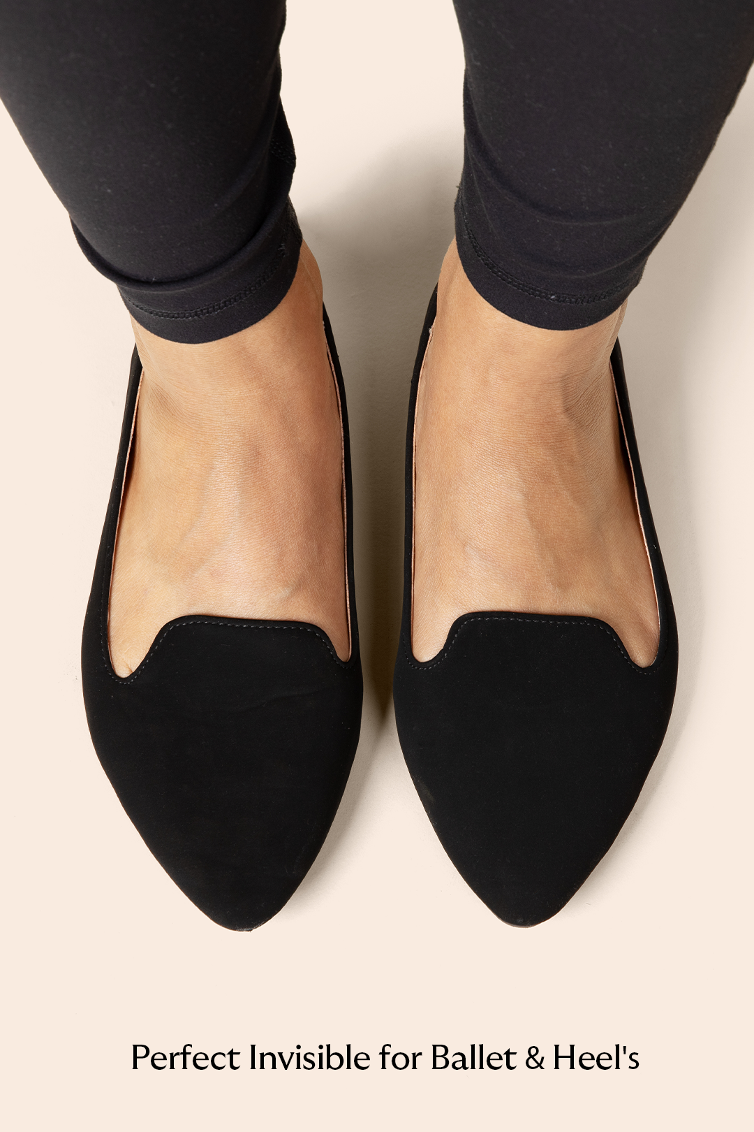CLOUD Liner No Show Socks: Beige / S