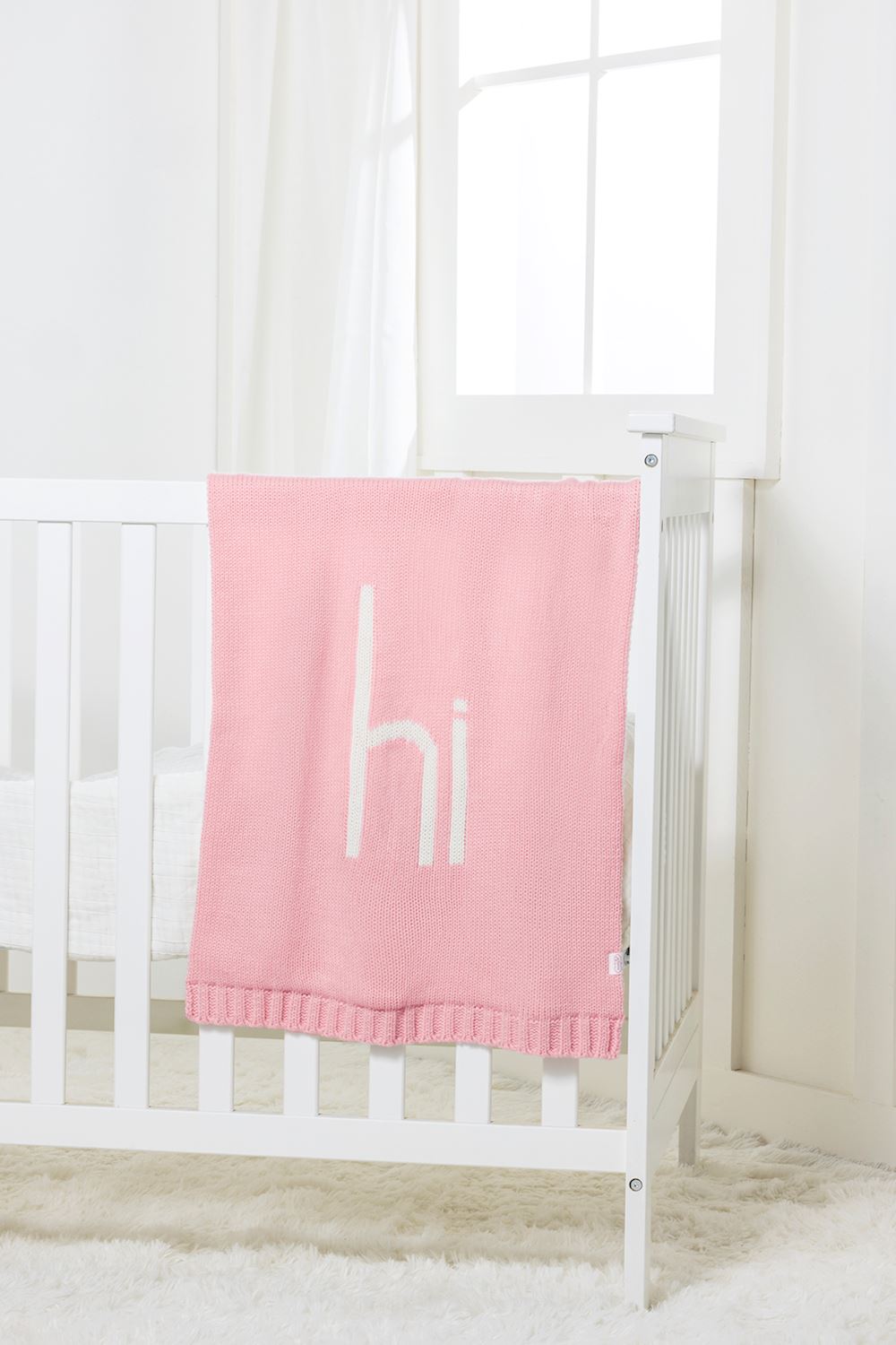 Pink Hi Baby Blanket