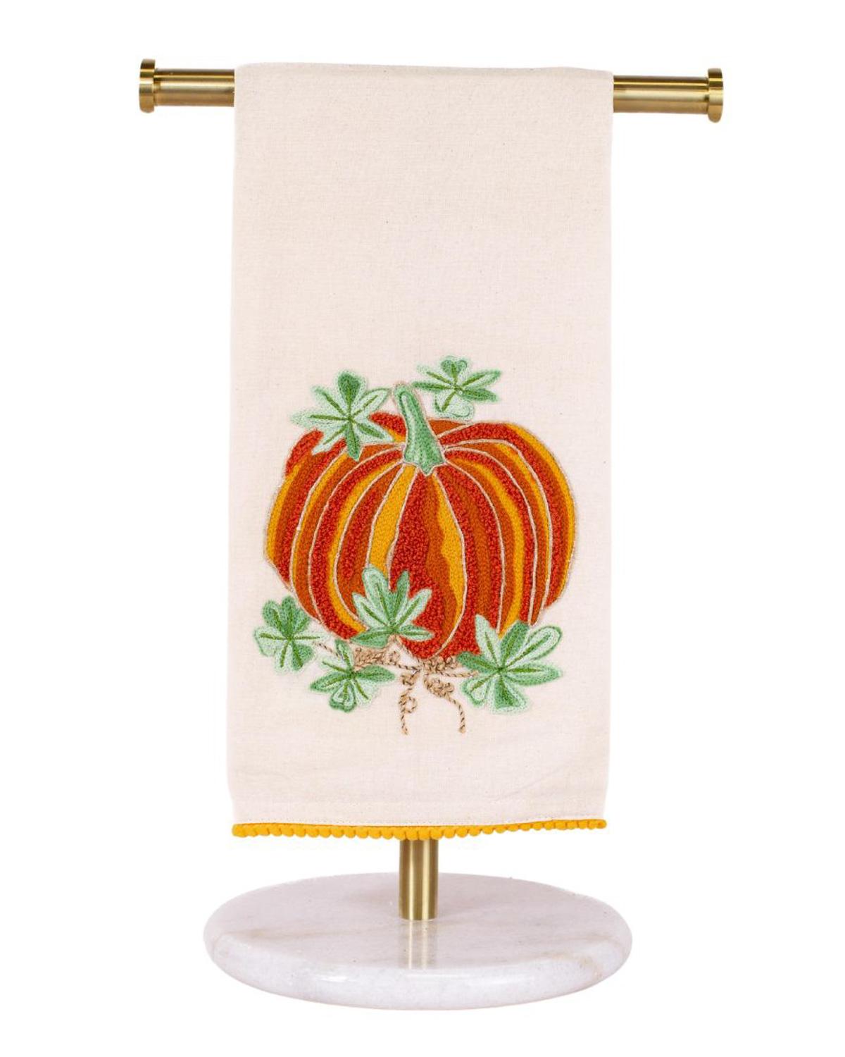 Turner Pumpkin Hand Towel