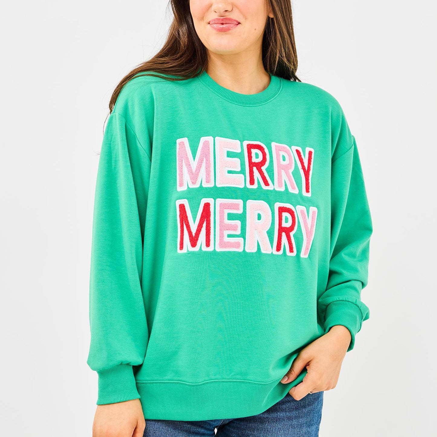 Mary Square Merry Merry sweatshirt