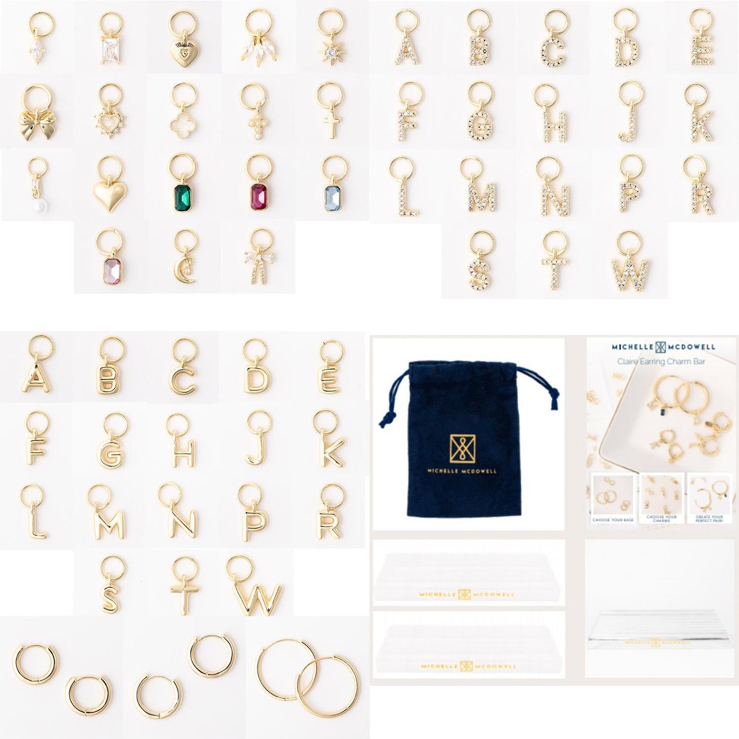 Earrings -Claire Charm Bar from Michelle McDowell