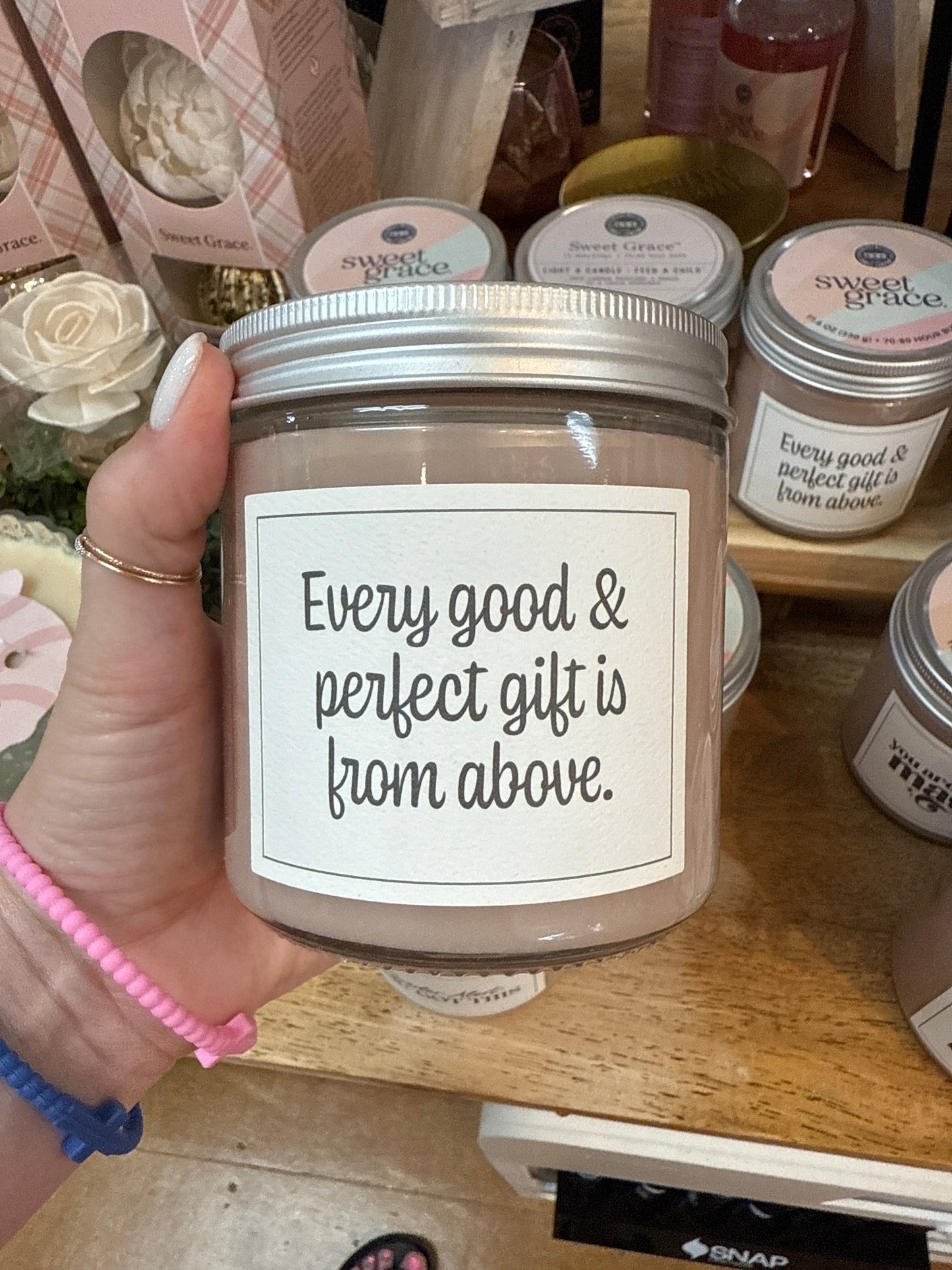 Sweet Grace Jar Candles
