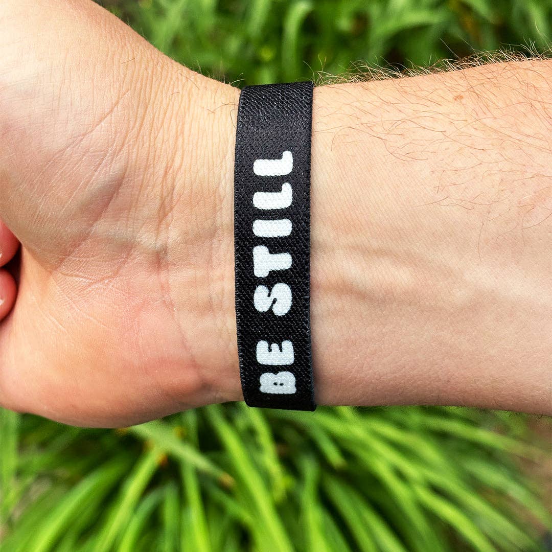 Be Still NFC Bible Verse Bracelet: Small/Youth