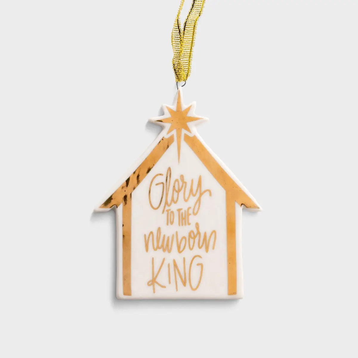 Mary Square Nativity Ornaments
