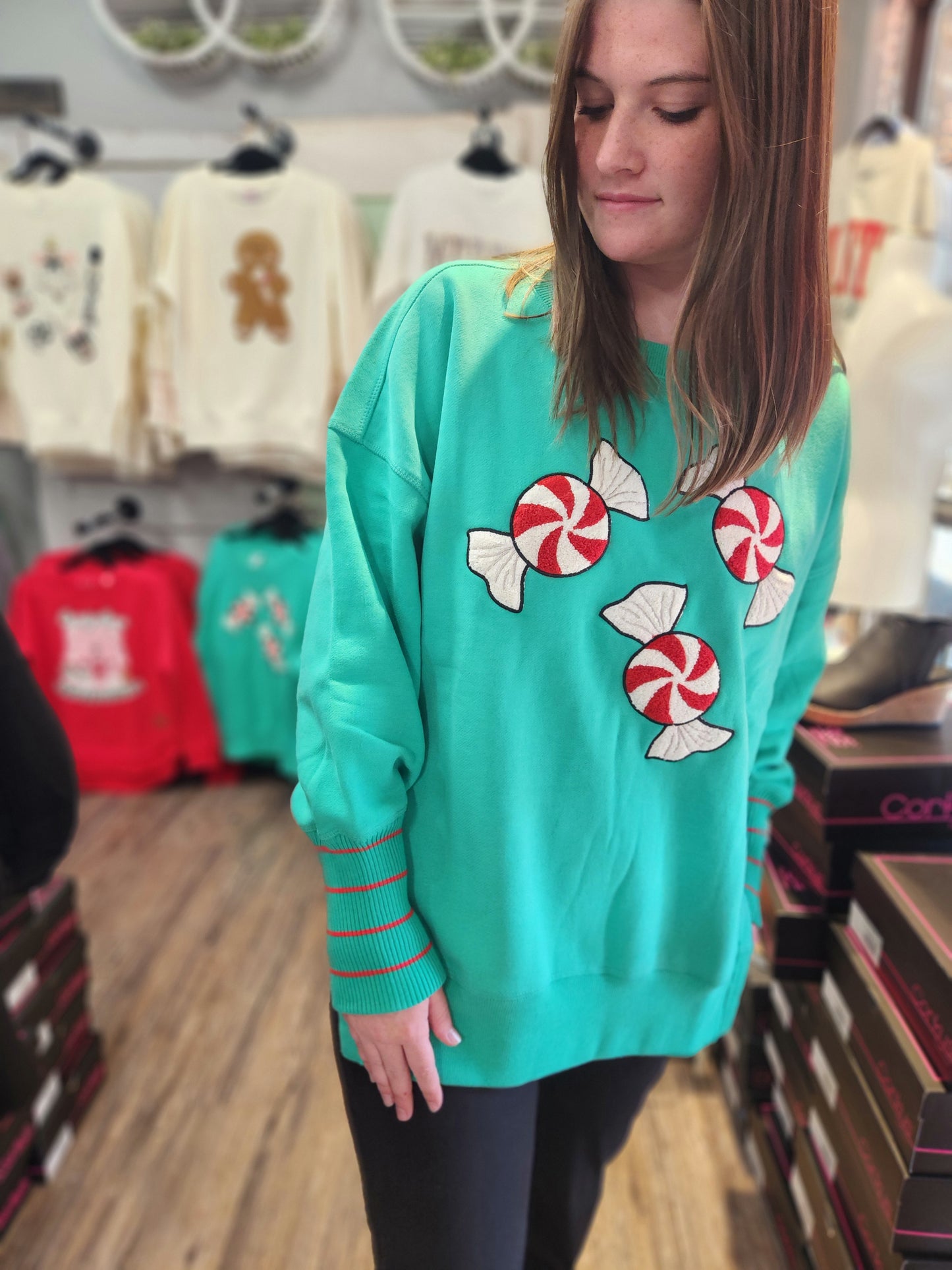 Peppermint Candy Sweatshirt