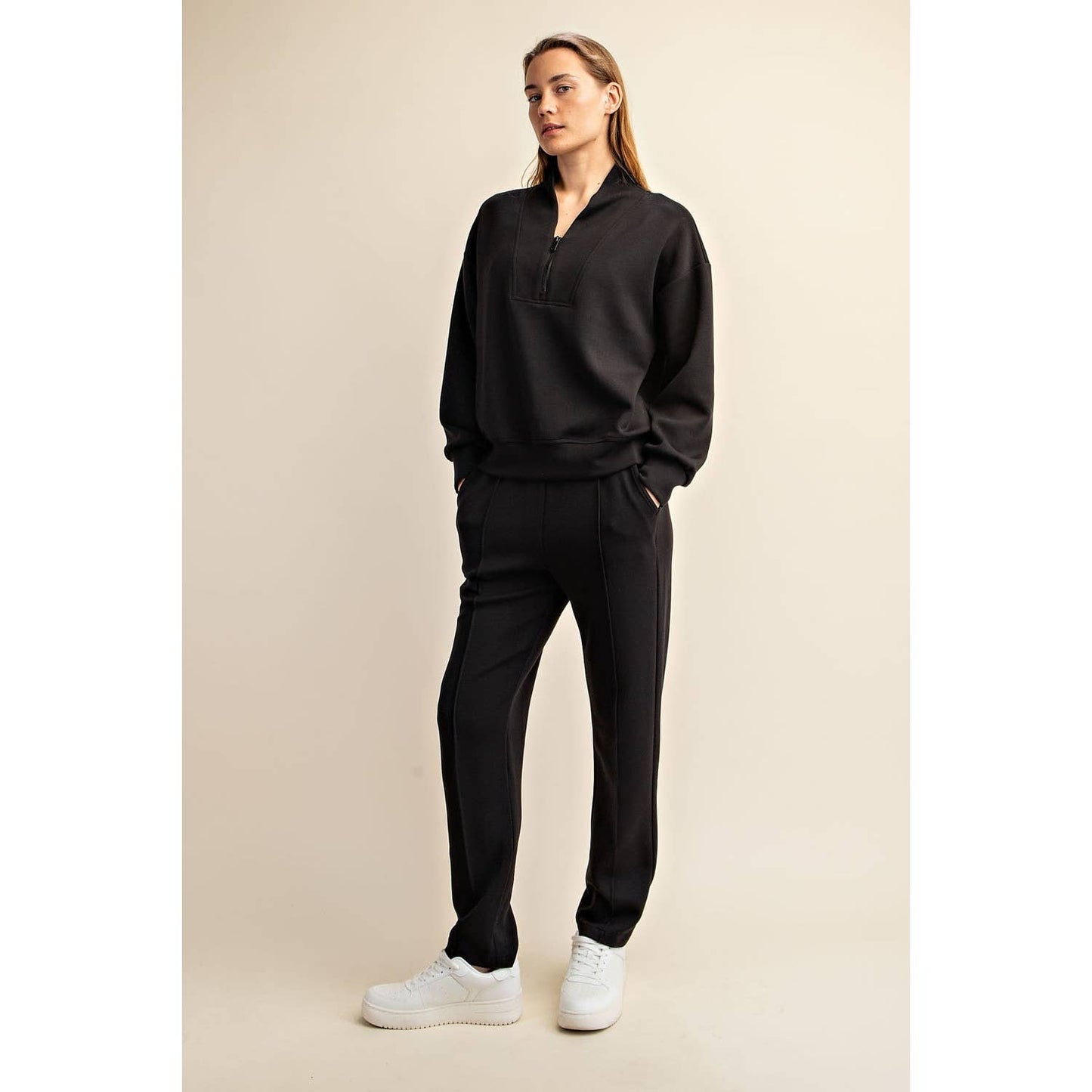 MODAL POLY SPAN SCUBA LUXE SET: Black