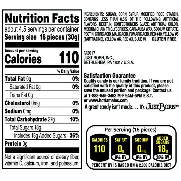 Hot Tamales 4.25oz Theater Box, Fierce Cinnamon Candy