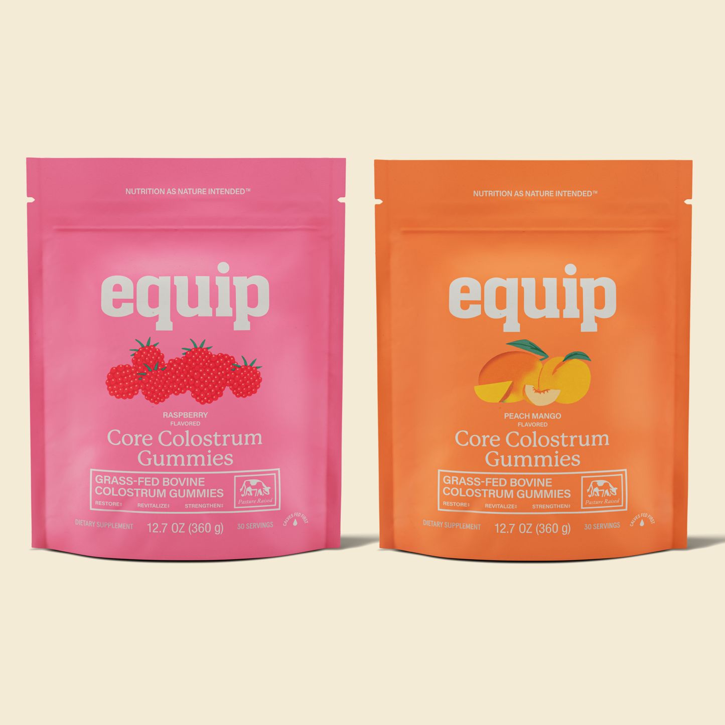 Core Colostrum Gummies: Raspberry