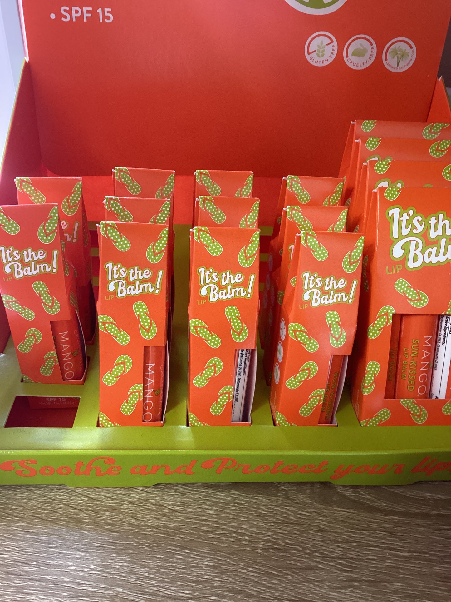 California Mango lip balm single
