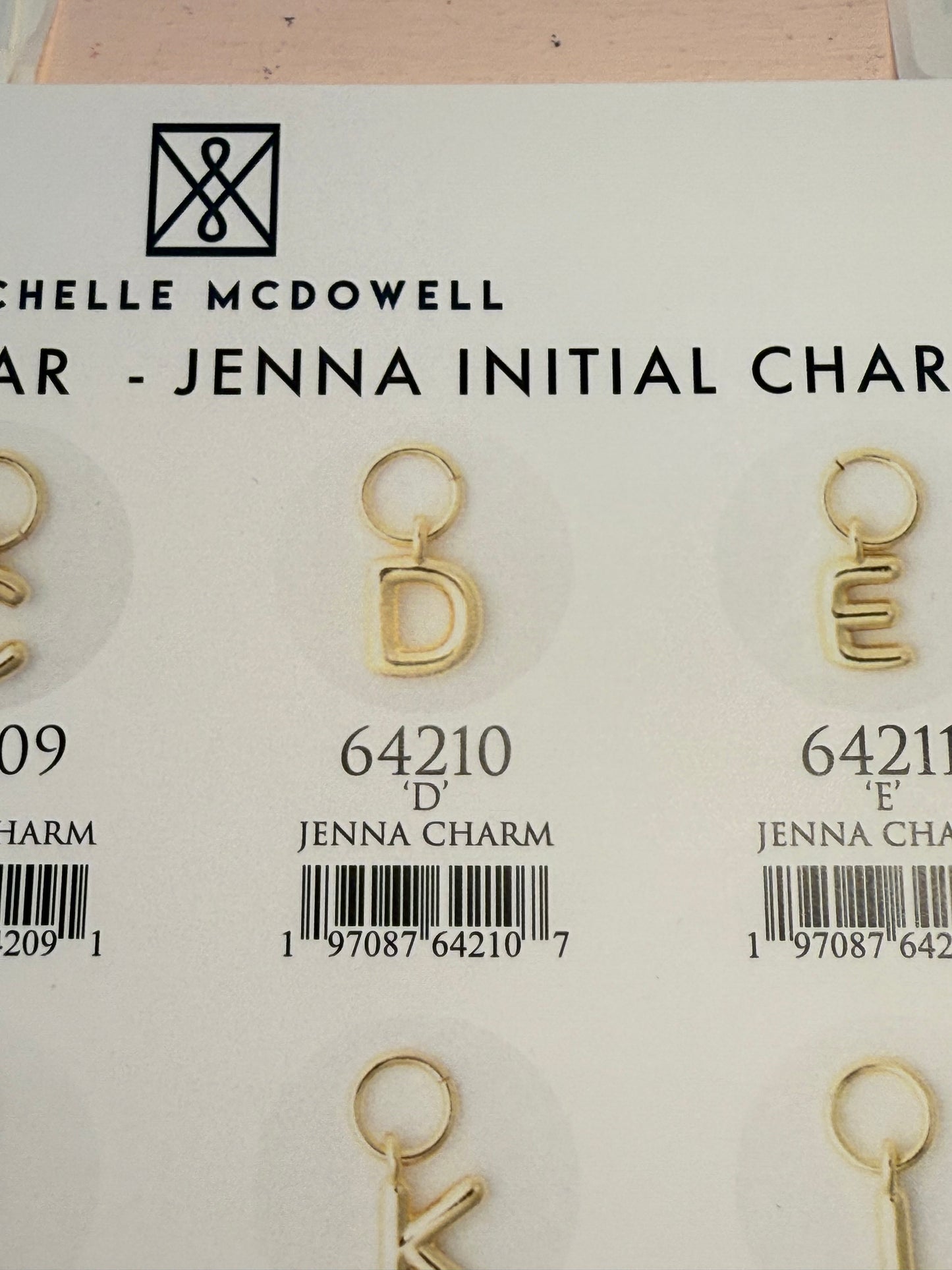 Charms -Claire Charm Bar from Michelle McDowell