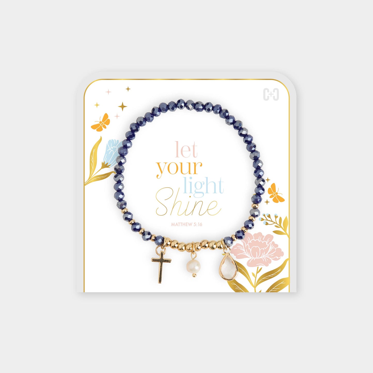 Let your Light Shine Bracelet: Pink
