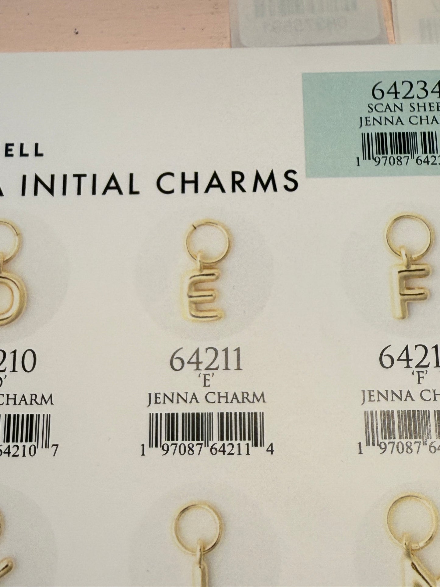 Charms -Claire Charm Bar from Michelle McDowell