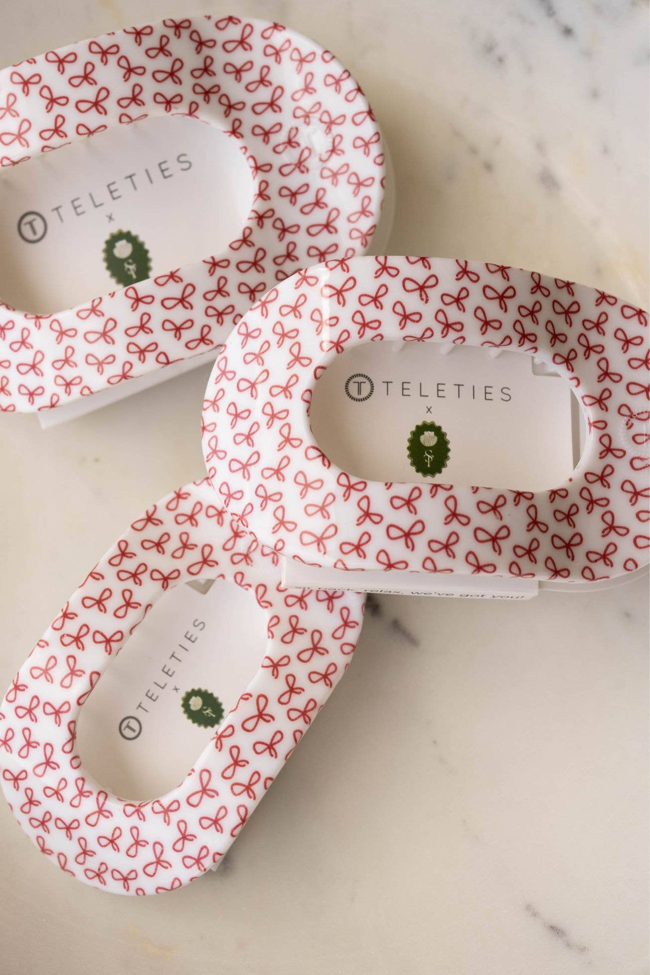 Flat Round Hair Clip | Medium | Santa Tucker
