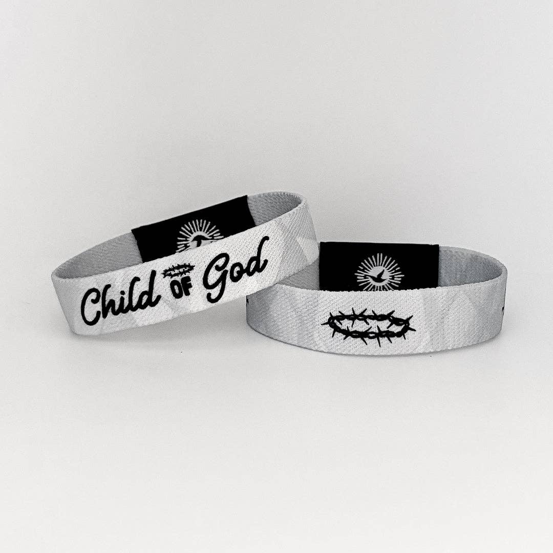 Child of God NFC Bible Verse Bracelet: Large