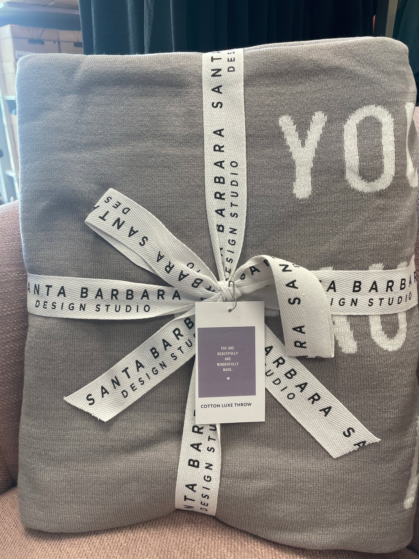 You are beautifully and wonderfully made throw