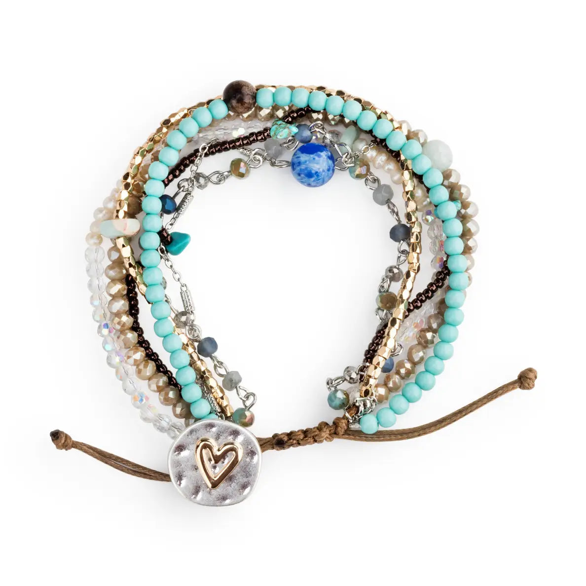 Turquoise your journey, prayer bracelet