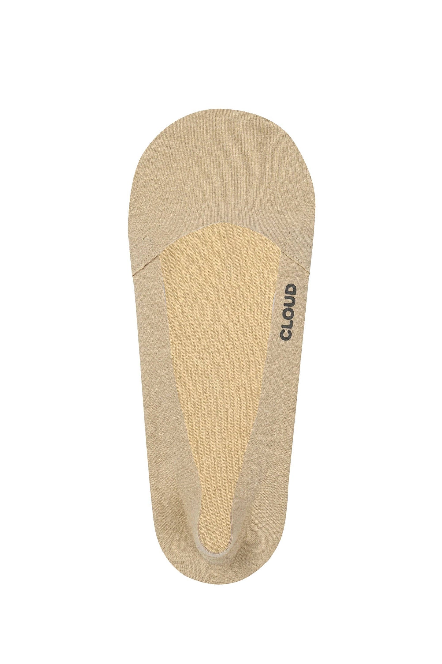CLOUD small Premium No Show Socks Low Cut: Beige