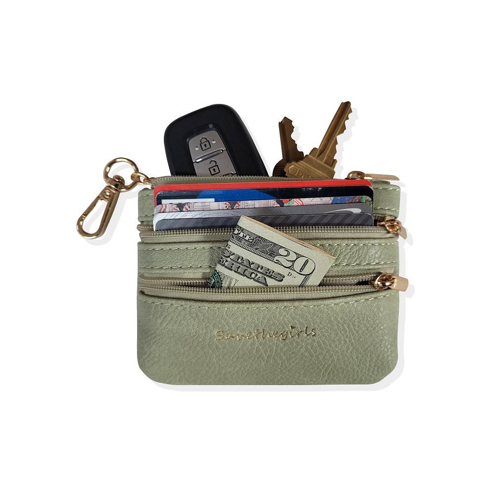 Clip & Go Crossbody Phone Accessory : Gun Metal