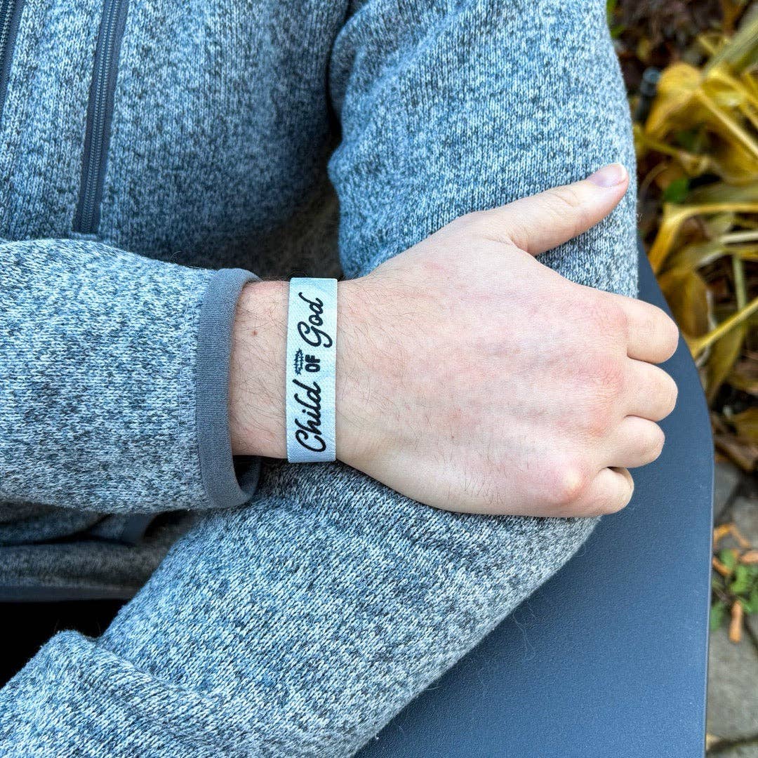 Child of God NFC Bible Verse Bracelet: Large