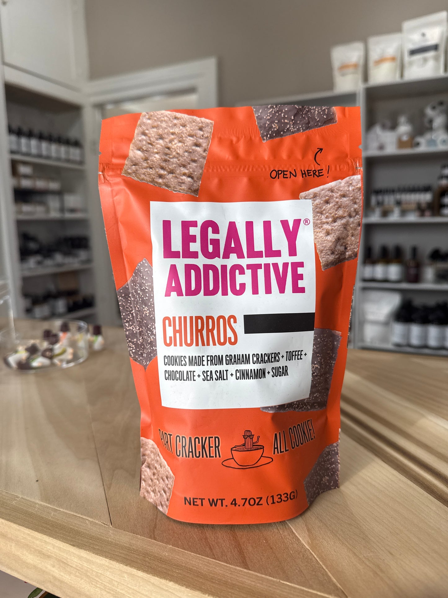 Legally addictive churro