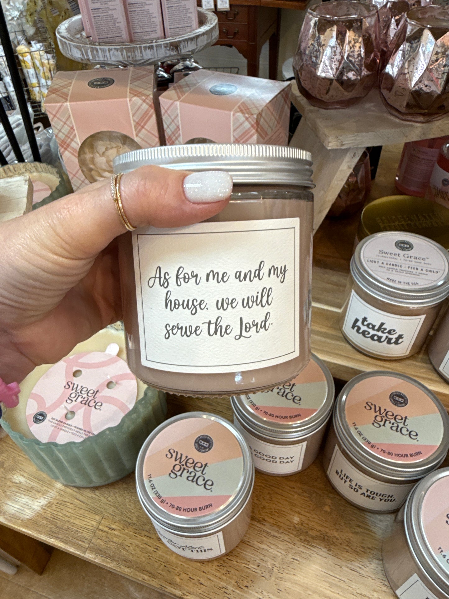 Sweet Grace Jar Candles
