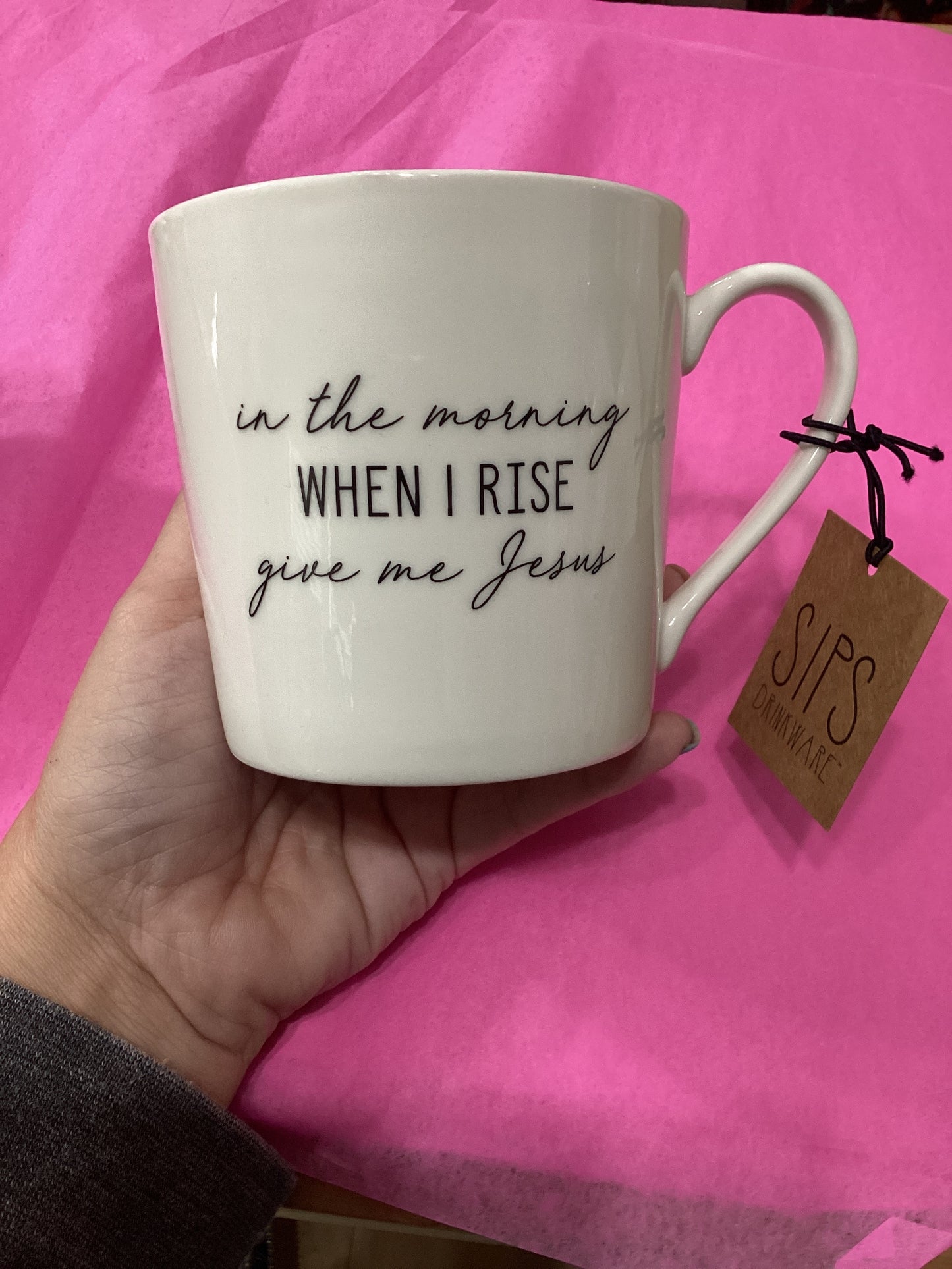Cafe Mug - When I Rise