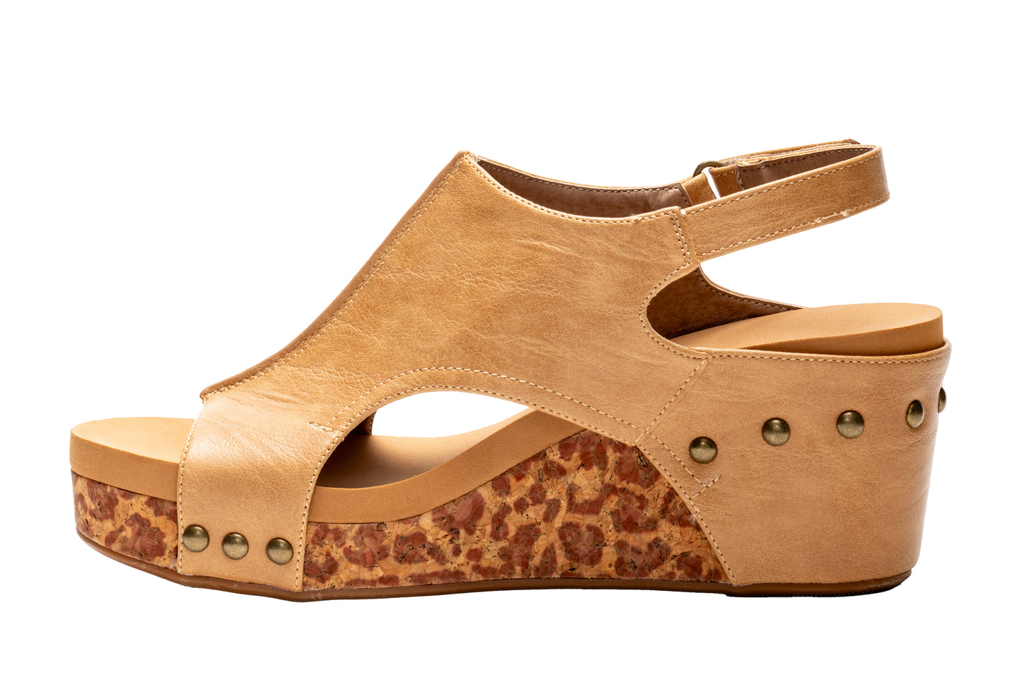 Corky’s Carley Taupe Smooth Leopard