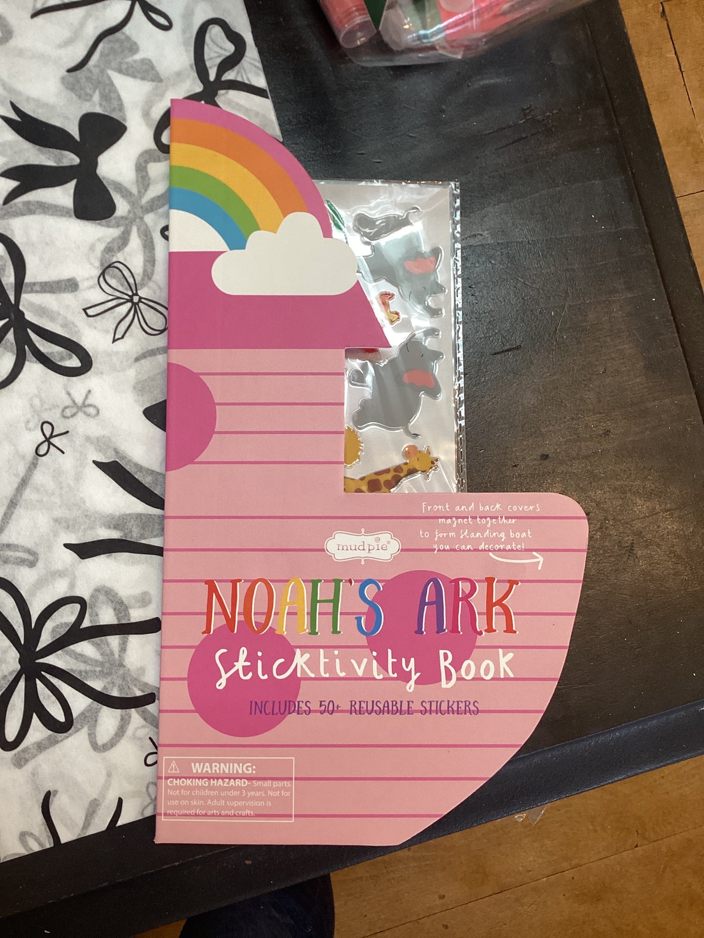 Noah’s Ark Sticker Book - Pink