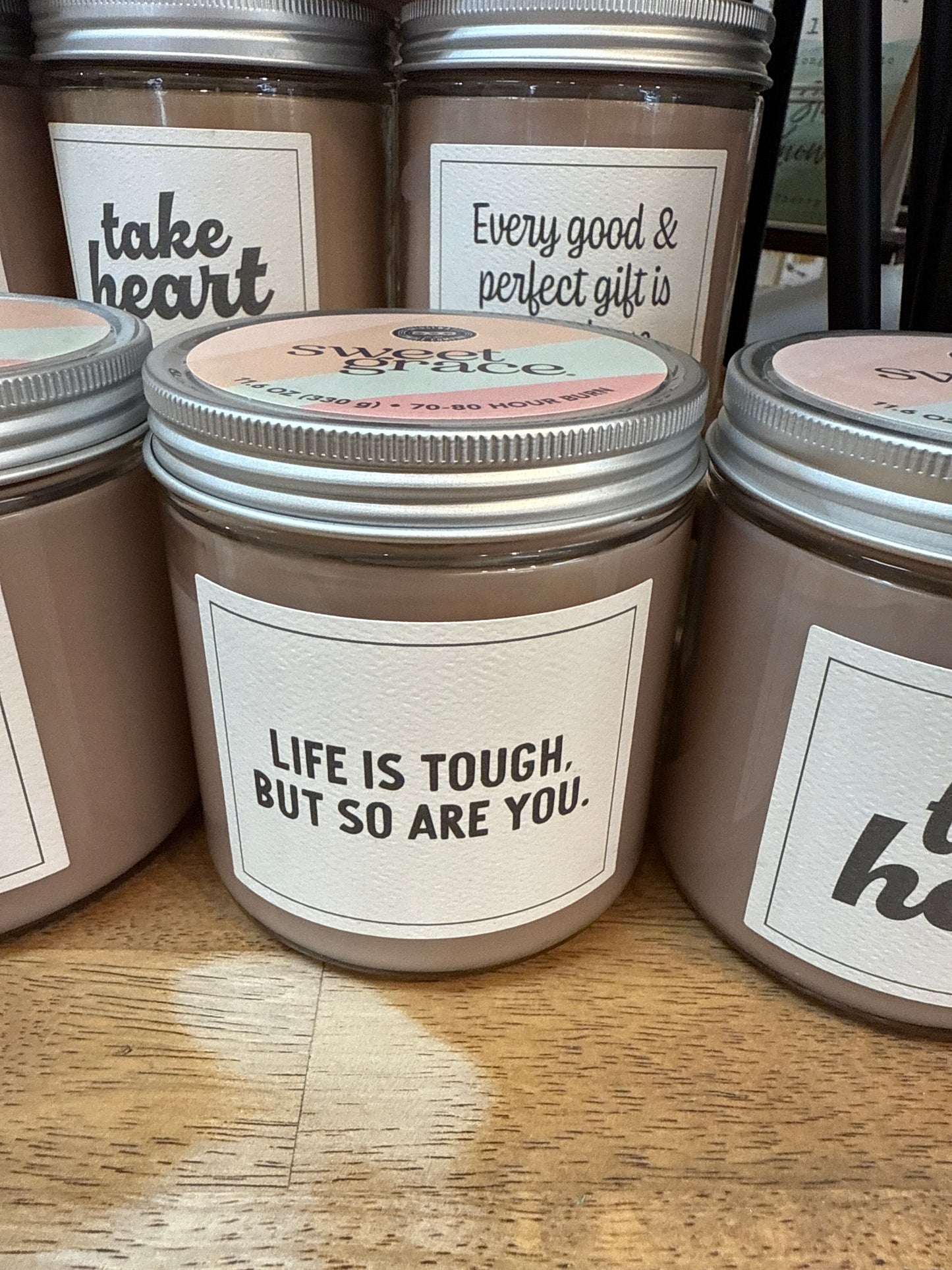 Sweet Grace Jar Candles