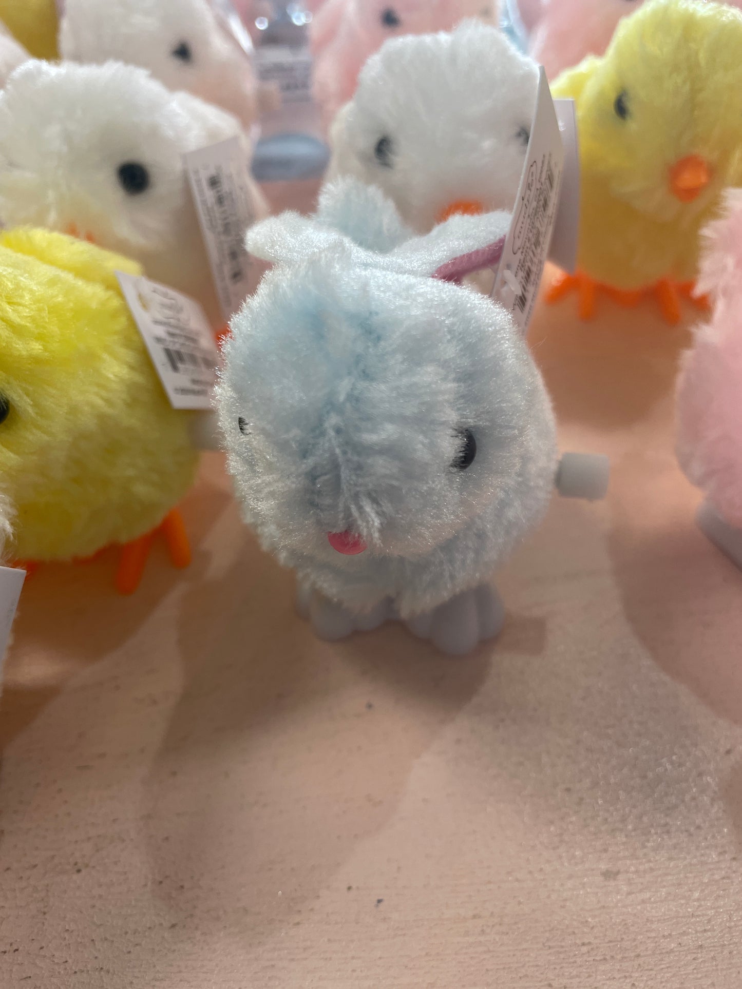 Wind up chick and bunnies