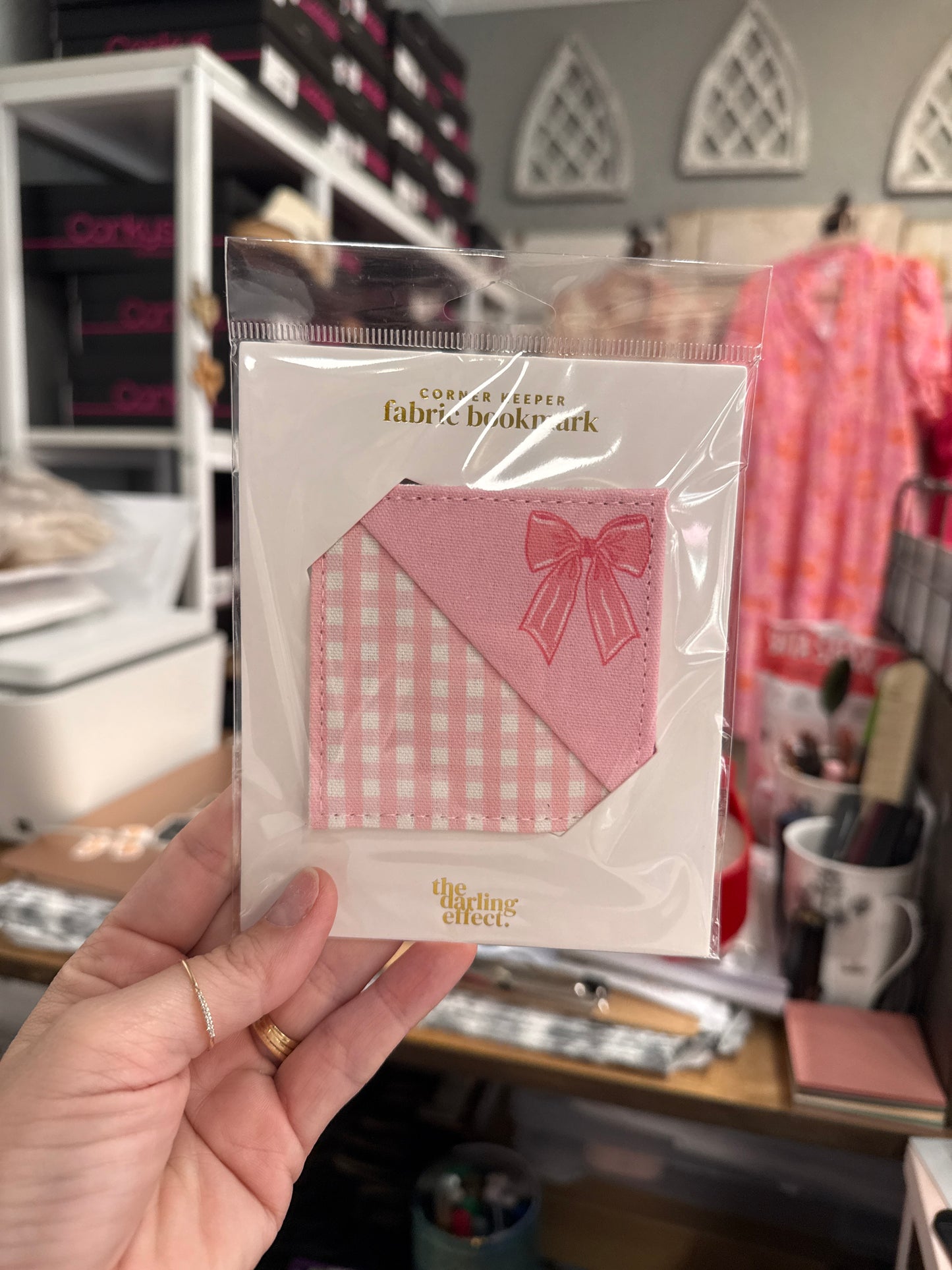 Corner Keeper Fabric Bookmark -2025