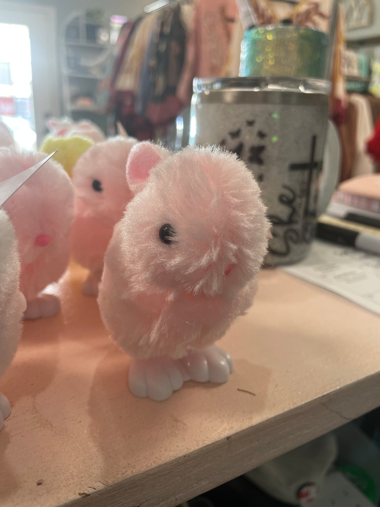 Wind up chick and bunnies