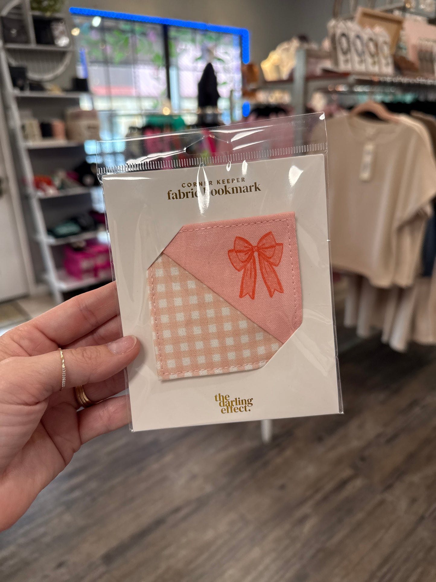 Corner Keeper Fabric Bookmark -2025