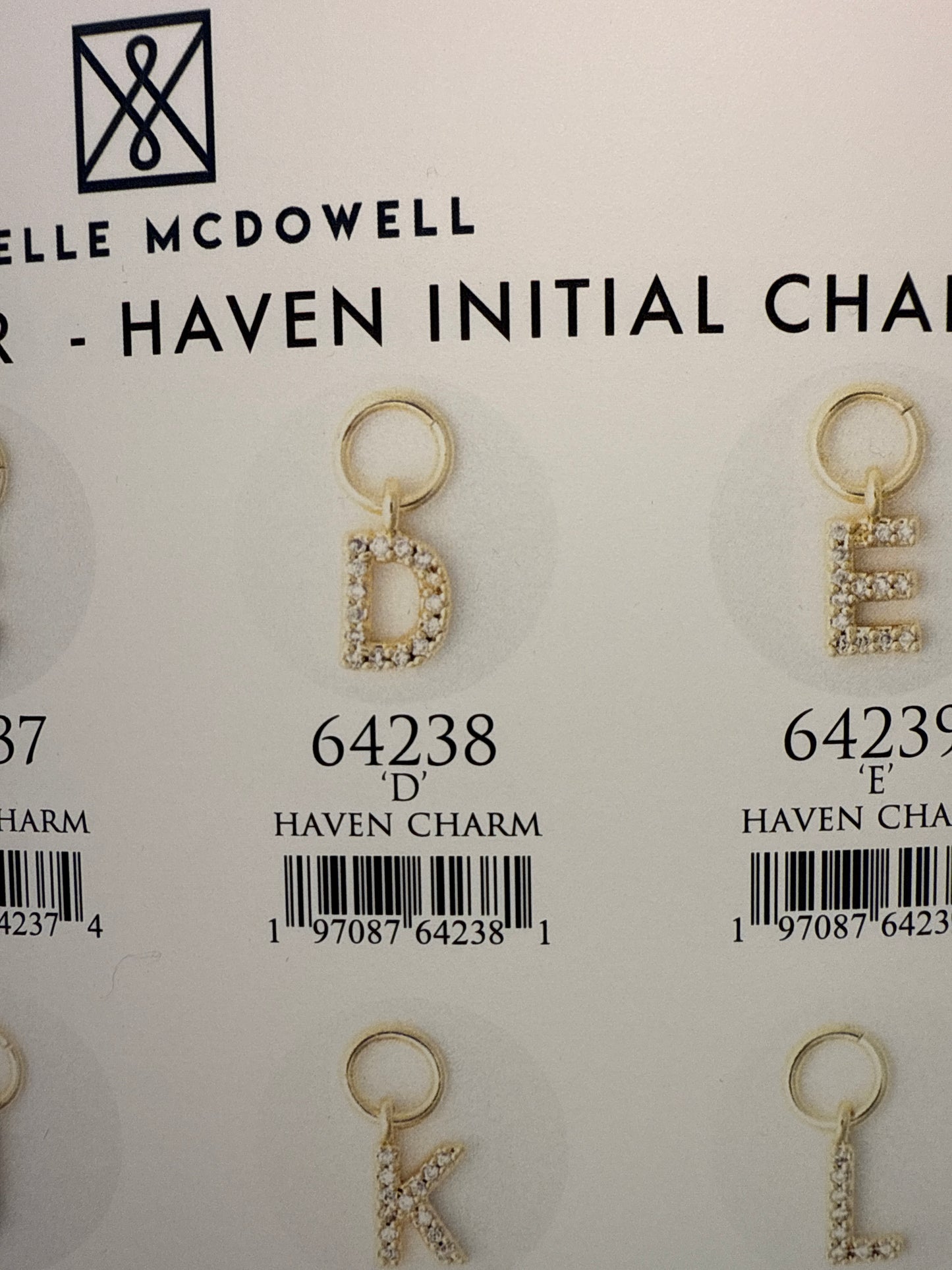 Charms -Claire Charm Bar from Michelle McDowell