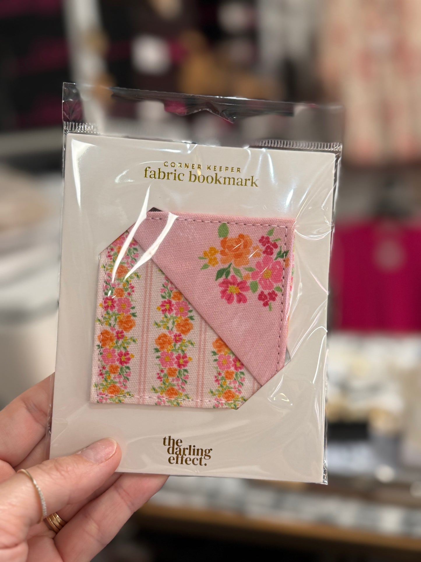 Corner Keeper Fabric Bookmark -2025