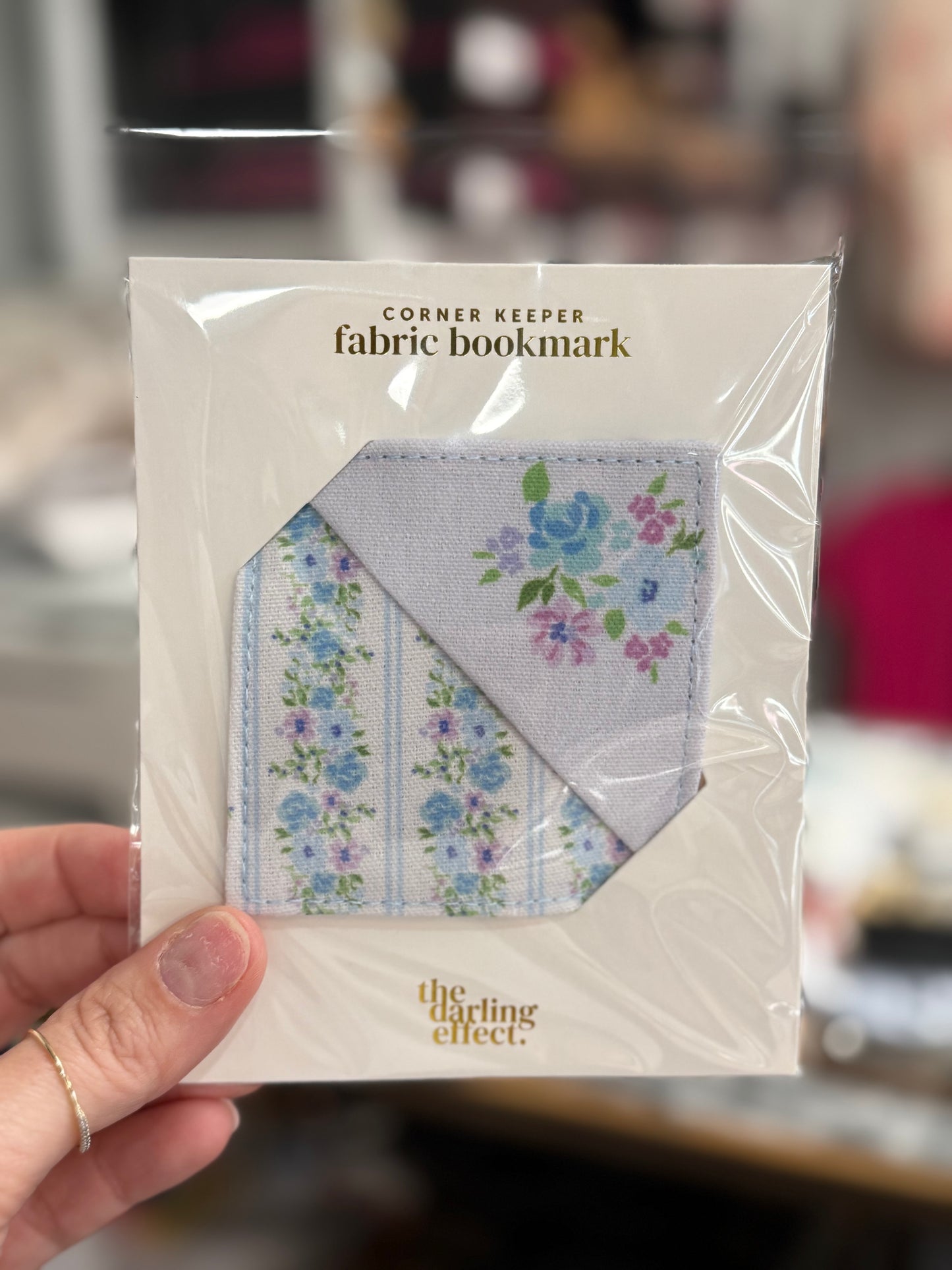 Corner Keeper Fabric Bookmark -2025