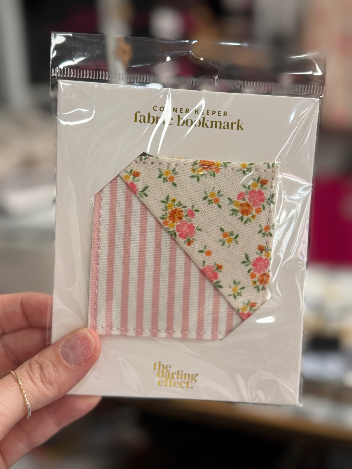 Corner Keeper Fabric Bookmark -2025