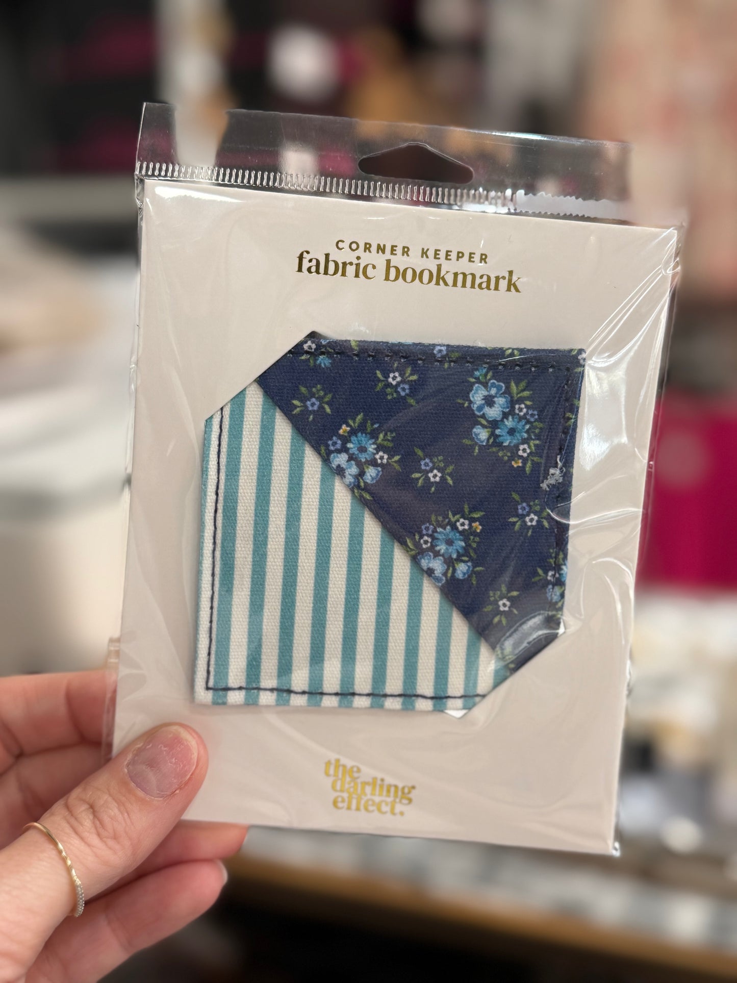 Corner Keeper Fabric Bookmark -2025