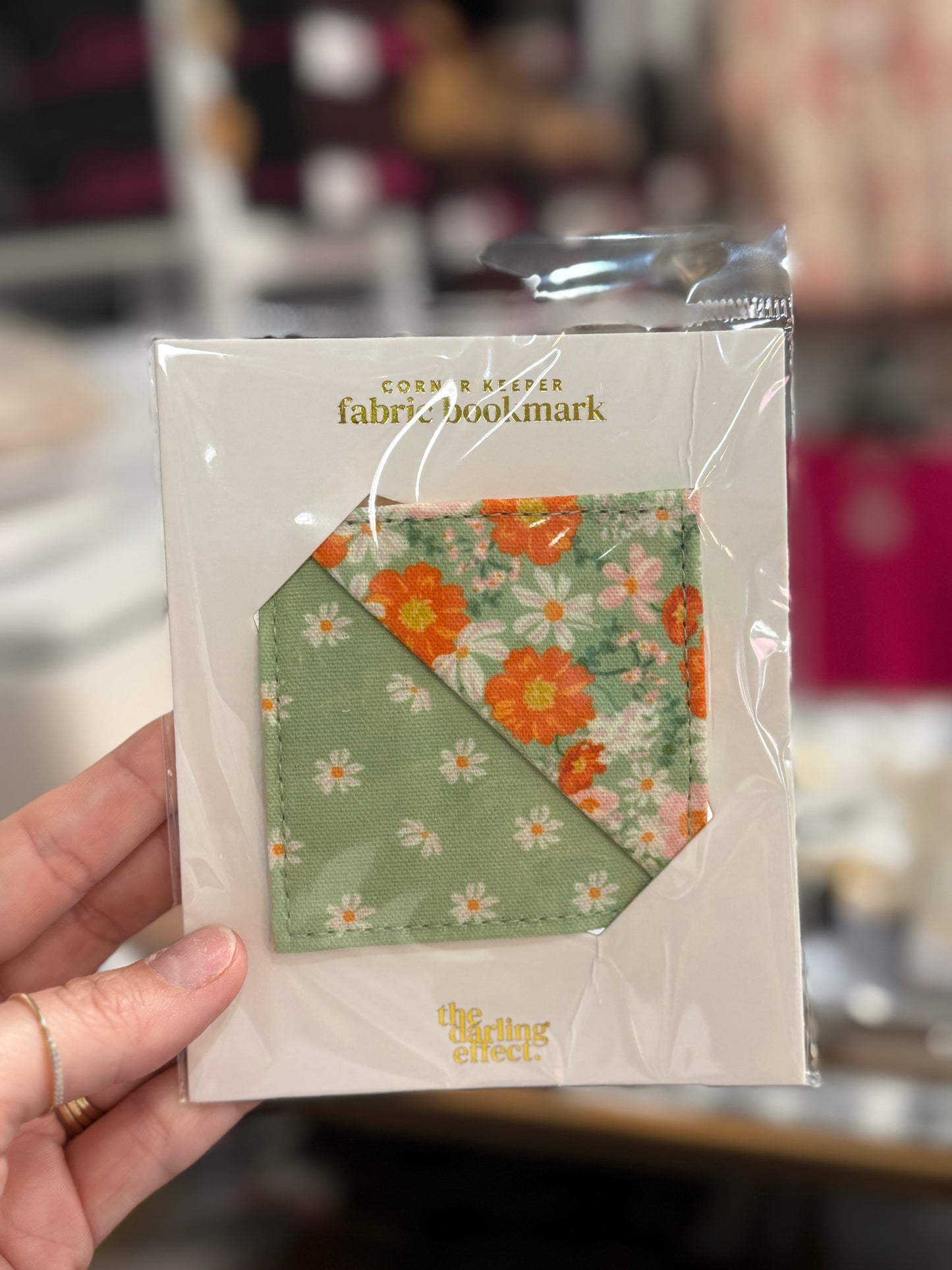 Corner Keeper Fabric Bookmark -2025