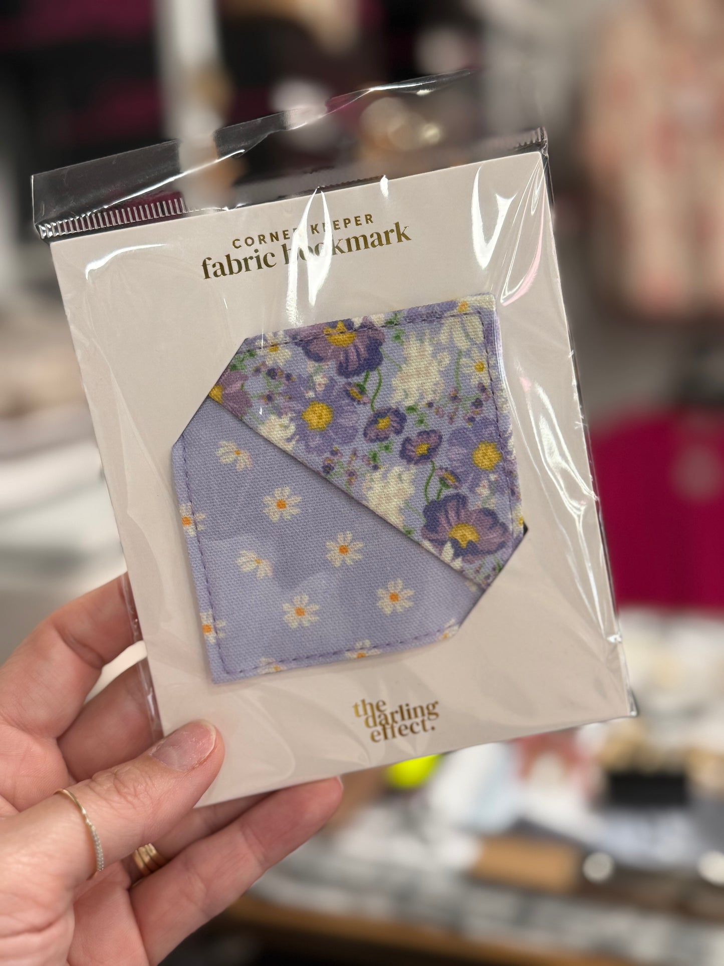 Corner Keeper Fabric Bookmark -2025