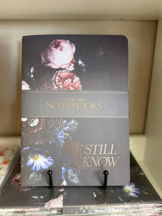 Notebook Set 3pc Be Still Ps. 46:10