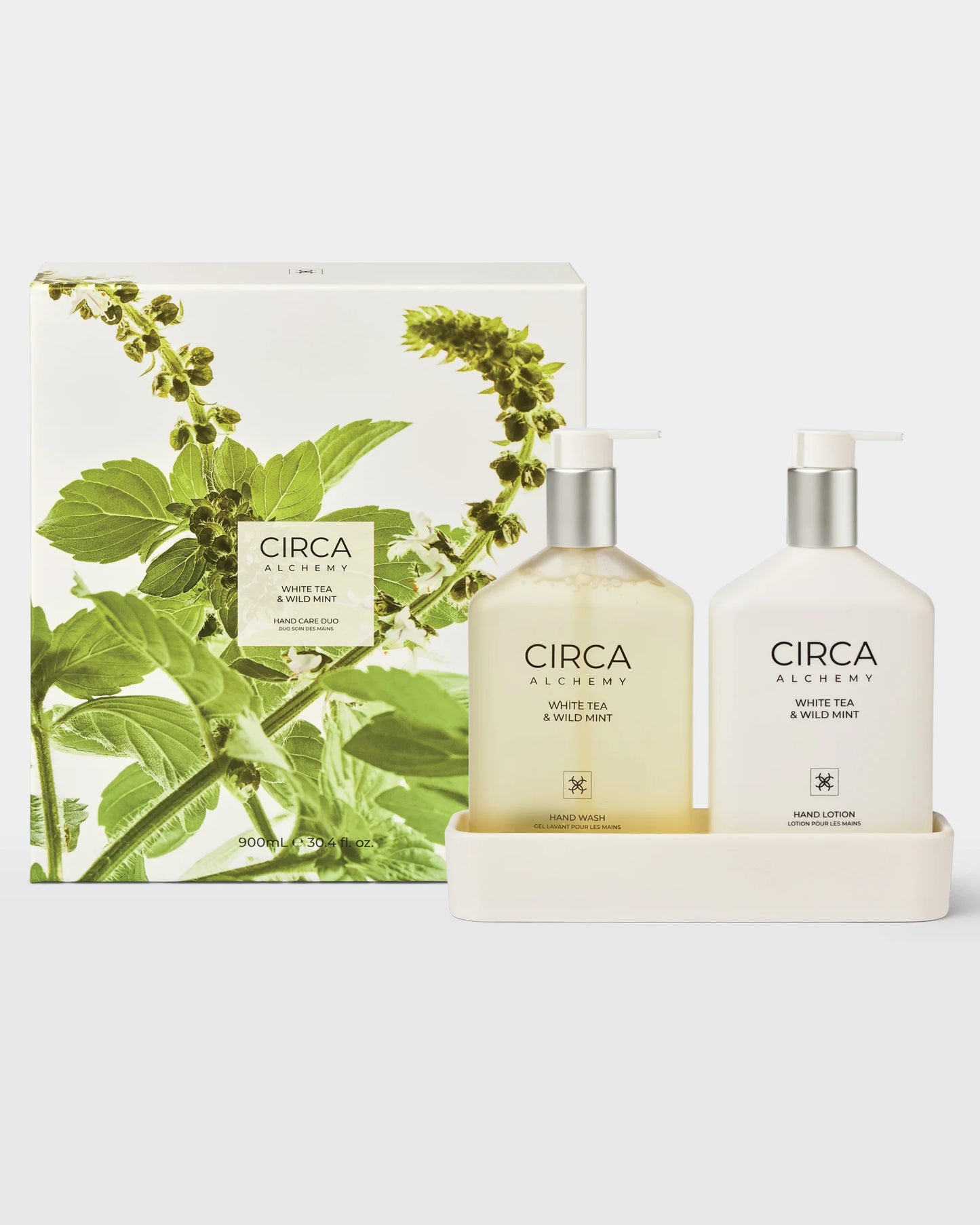CIRCA Hand Care Duo: White Tea & Wild Mint