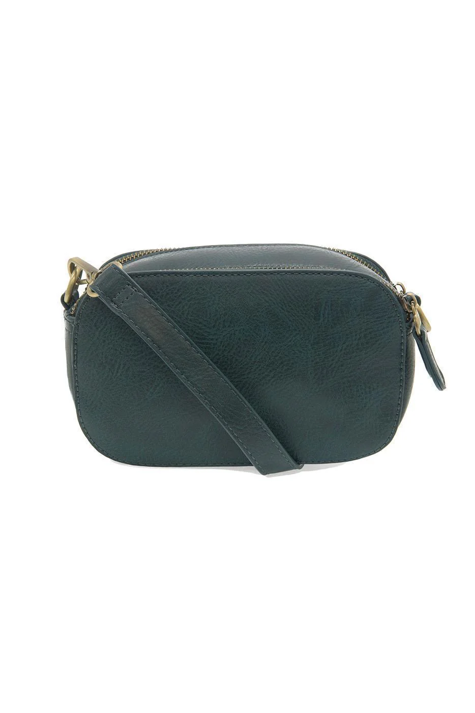 Dark Turquoises Layne Double Zip Mini Camera Crossbody