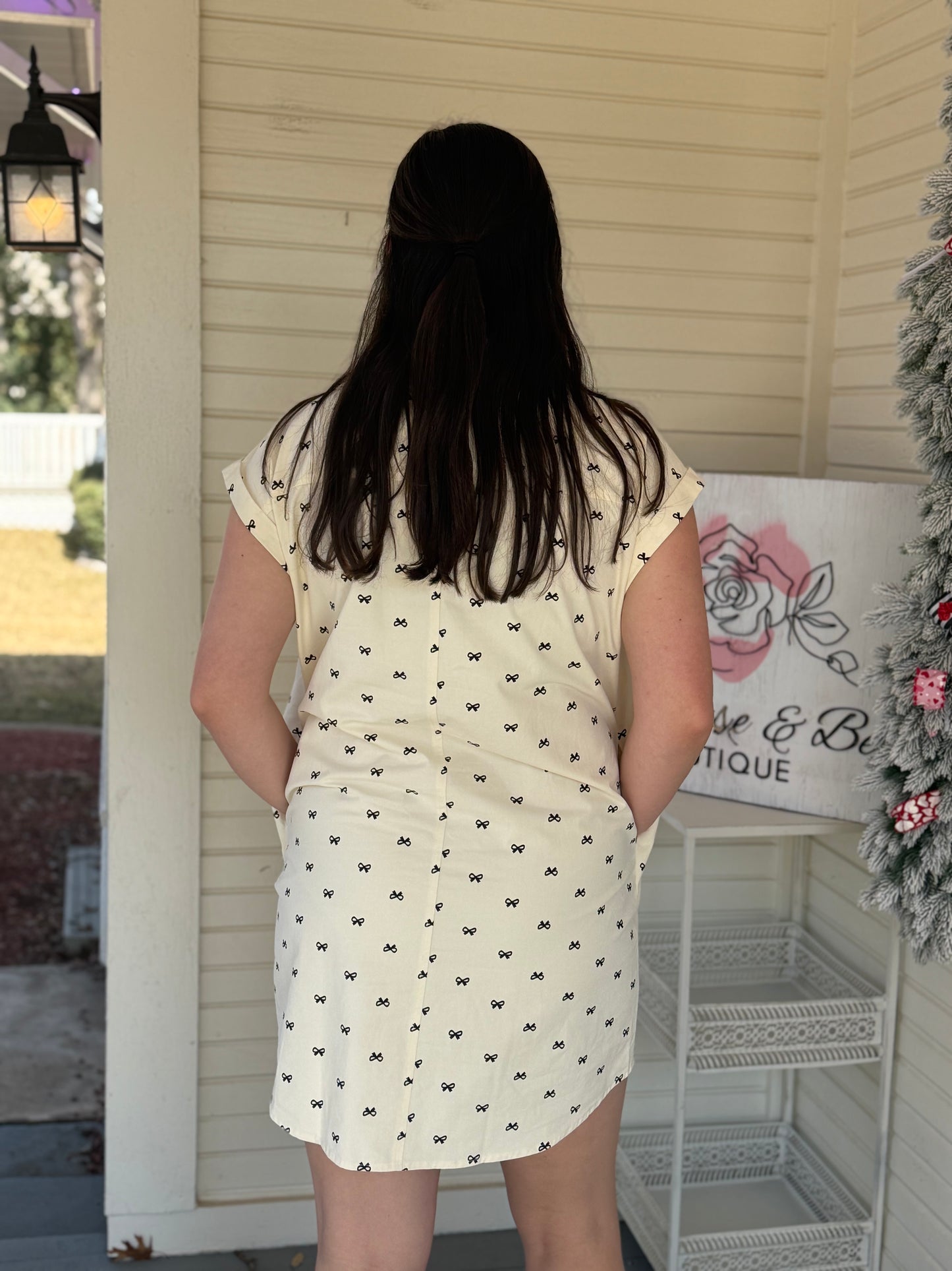 Black Bow She + Sky Dress