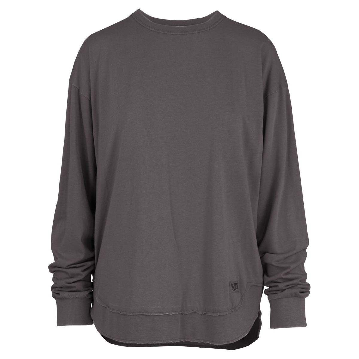 Royce longsleeve poncho top - Espresso