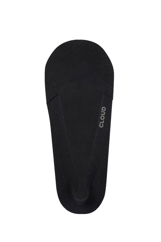 CLOUD M Premium No Show Socks Low Cut: Gray