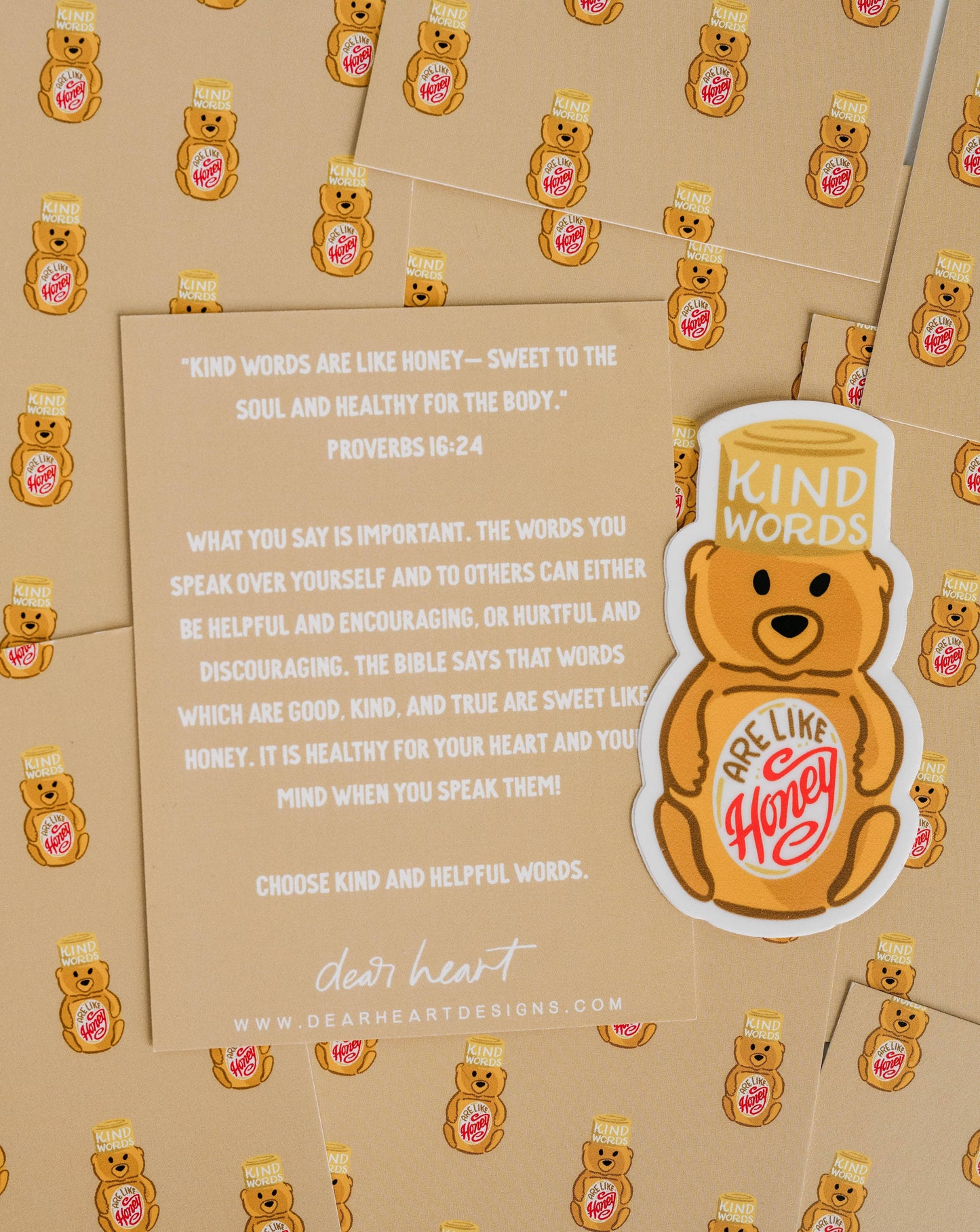 Kind Words Sticker I Christian Sticker I Gift