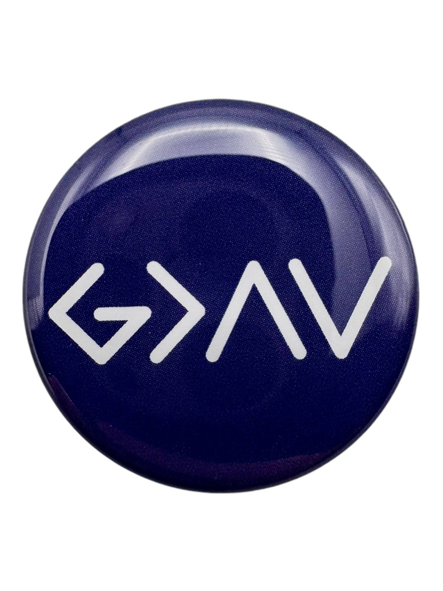 Tap To Pray - Prayer Tag Stickers: White + God is Greater