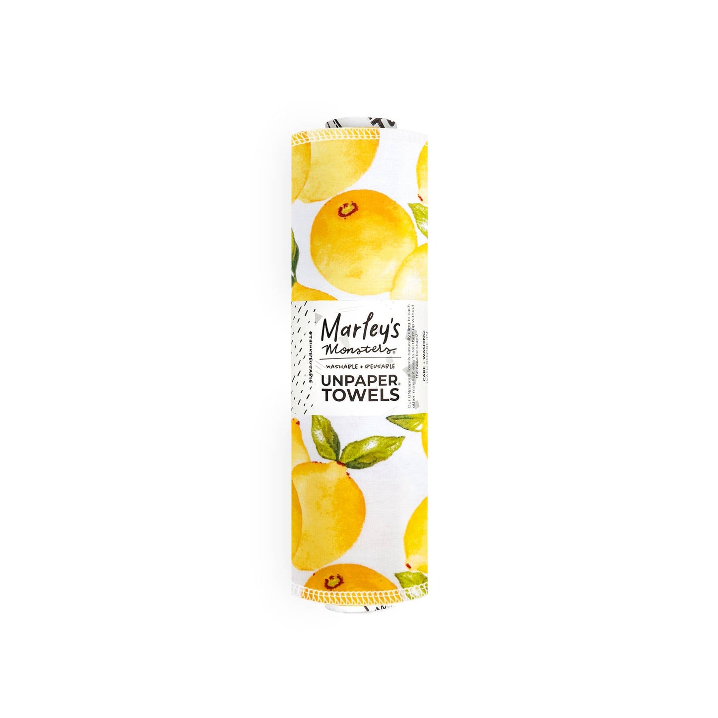 UNpaper® Towels: Prints - Case of 6 | Reusable Paper Towels: Vintage Lemons / 12-Pack